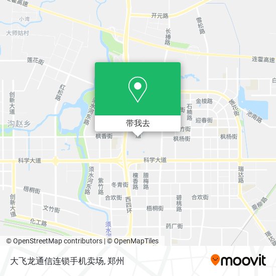 大飞龙通信连锁手机卖场地图