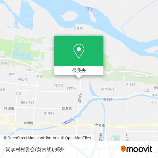 岗李村村委会(黄古线)地图