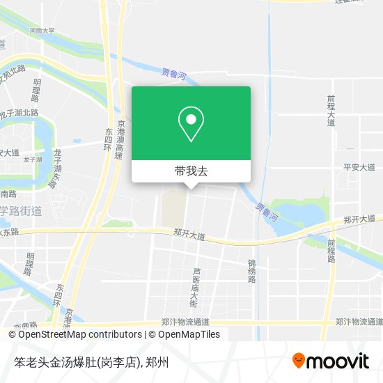 笨老头金汤爆肚(岗李店)地图