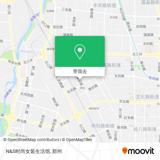 N&S时尚女装生活馆地图