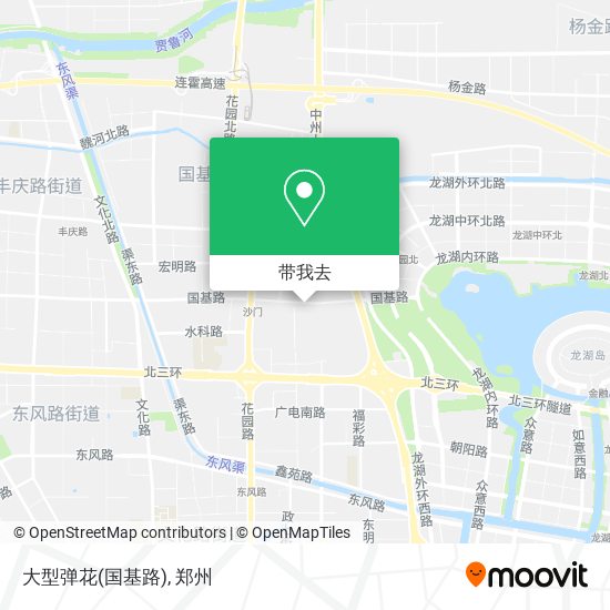 大型弹花(国基路)地图