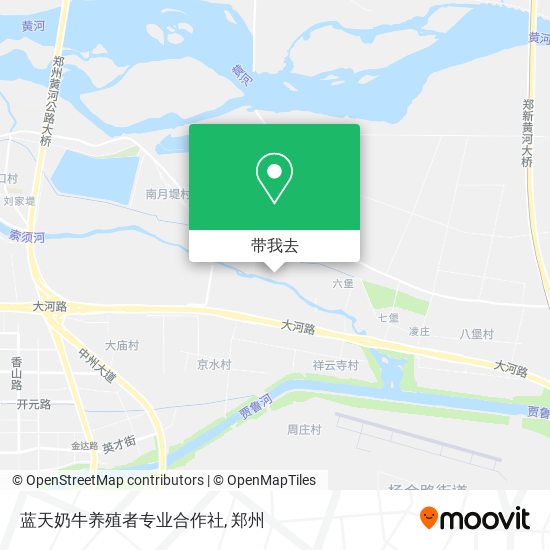 蓝天奶牛养殖者专业合作社地图