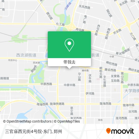 三官庙西元街4号院-东门地图