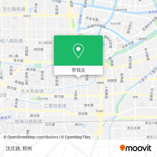沈庄路地图