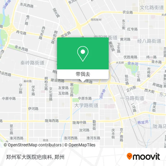 郑州军大医院疤痕科地图