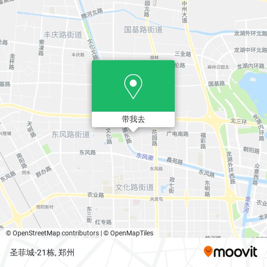 圣菲城-21栋地图
