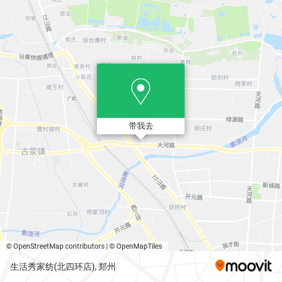 生活秀家纺(北四环店)地图