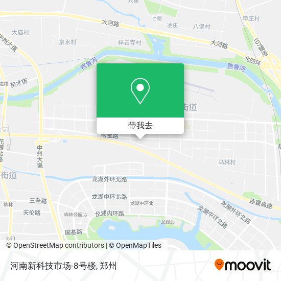 河南新科技市场-8号楼地图