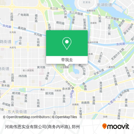 河南伟恩实业有限公司(商务内环路)地图