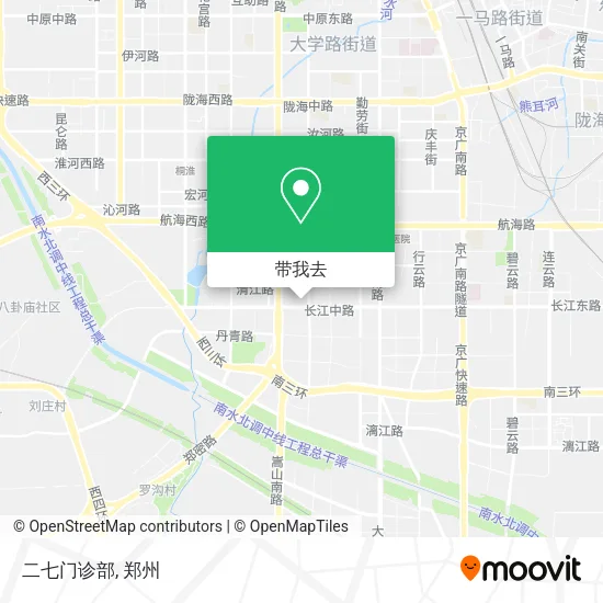 二七门诊部地图