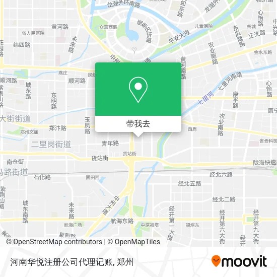 河南华悦注册公司代理记账地图