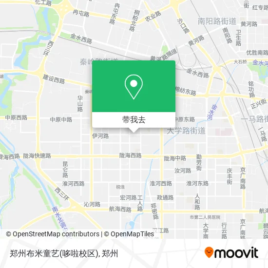 郑州布米童艺(哆啦校区)地图
