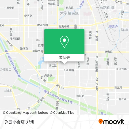 兴云小食店地图