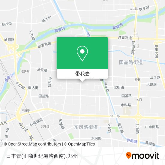 日丰管(正商世纪港湾西南)地图