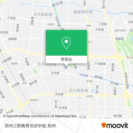 郑州三联教育培训学校地图