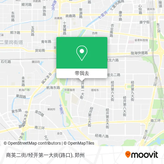 商英二街/经开第一大街(路口)地图