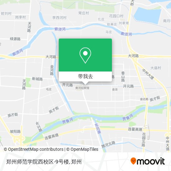 郑州师范学院西校区-9号楼地图