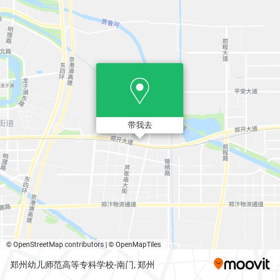 郑州幼儿师范高等专科学校-南门地图
