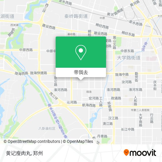 黄记瘦肉丸地图
