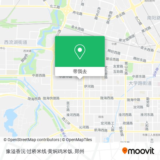 豫溢香沅·过桥米线·黄焖鸡米饭地图