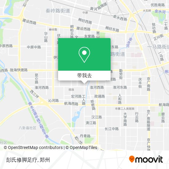 彭氏修脚足疗地图