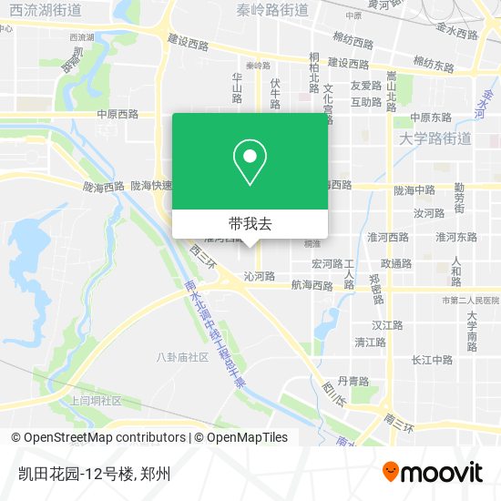 凯田花园-12号楼地图