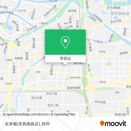 东来顺(东风南路店)地图