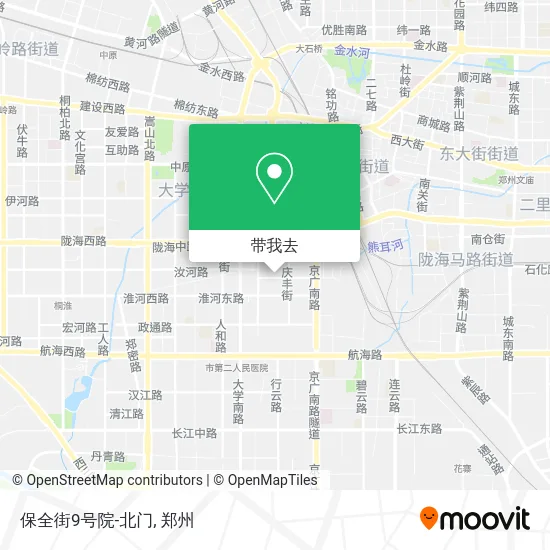 保全街9号院-北门地图