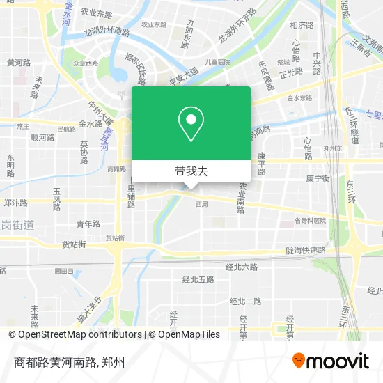 商都路黄河南路地图