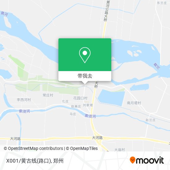 X001/黄古线(路口)地图