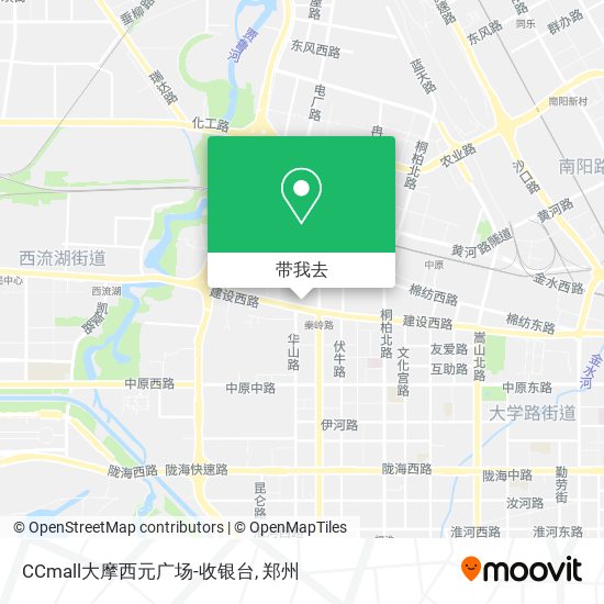 CCmall大摩西元广场-收银台地图
