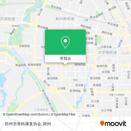 郑州市骨科康复协会地图