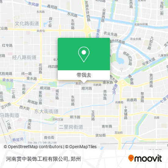 河南贯中装饰工程有限公司地图