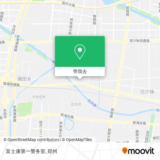 富士康第一警务室地图