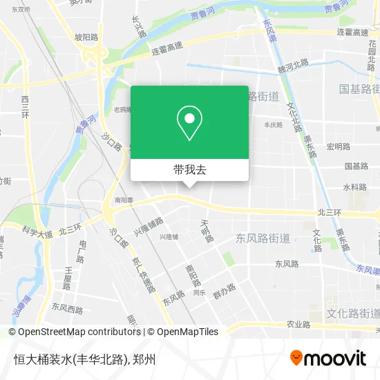 恒大桶装水(丰华北路)地图
