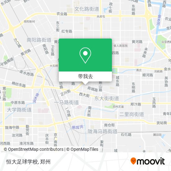 恒大足球学校地图