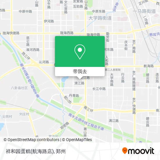 祥和园蛋糕(航海路店)地图