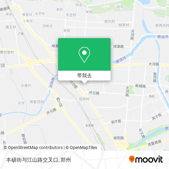 丰硕街与江山路交叉口地图