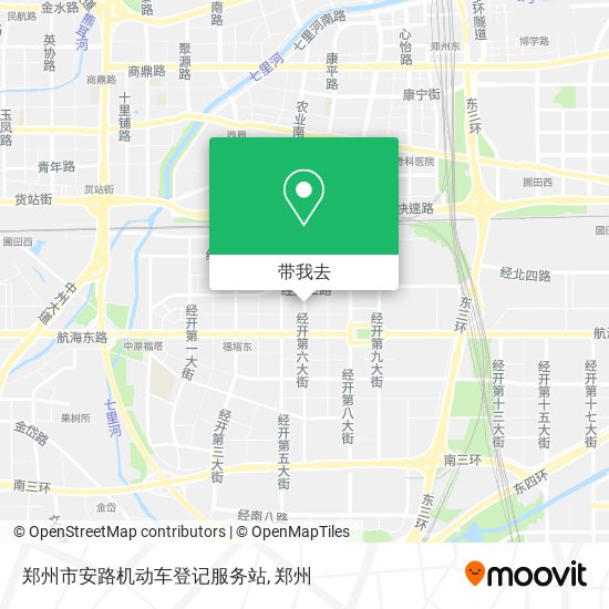 郑州市安路机动车登记服务站地图