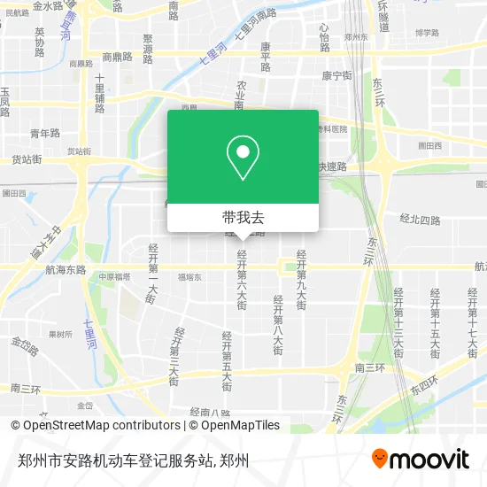 郑州市安路机动车登记服务站地图