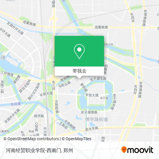 河南经贸职业学院-西南门地图