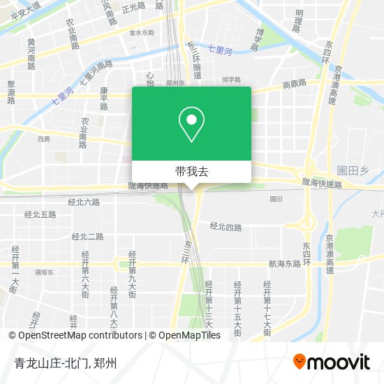 青龙山庄-北门地图