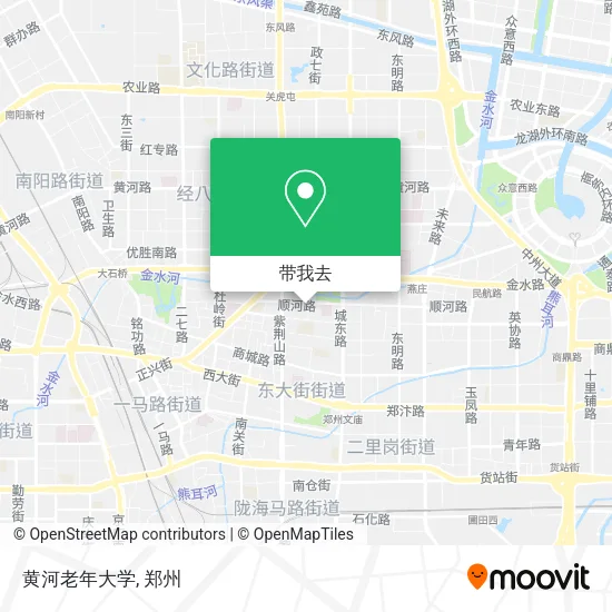 黄河老年大学地图