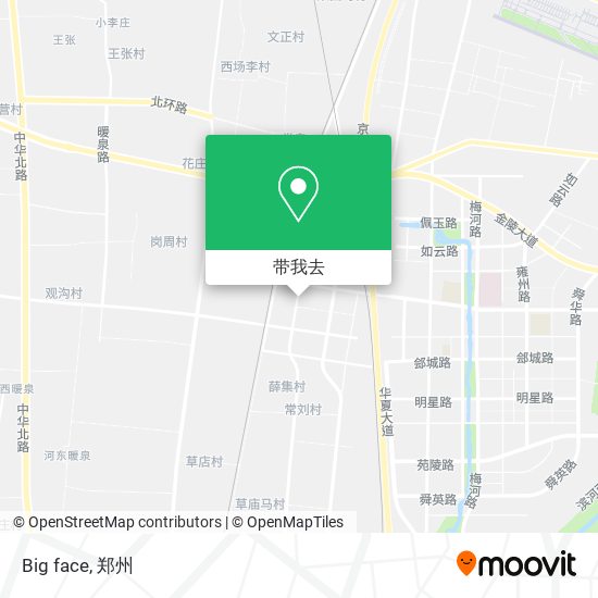 Big face地图