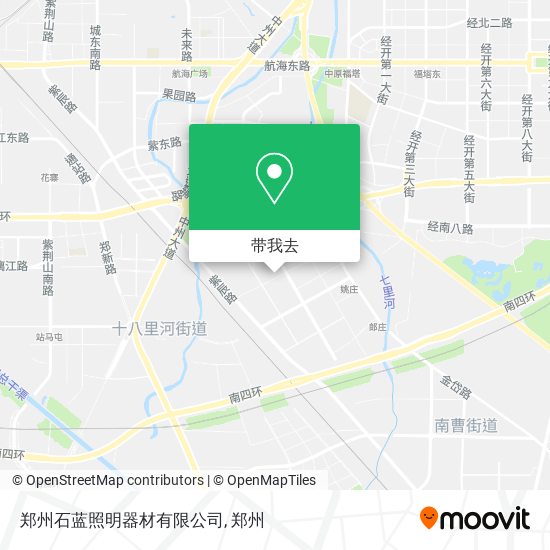 郑州石蓝照明器材有限公司地图