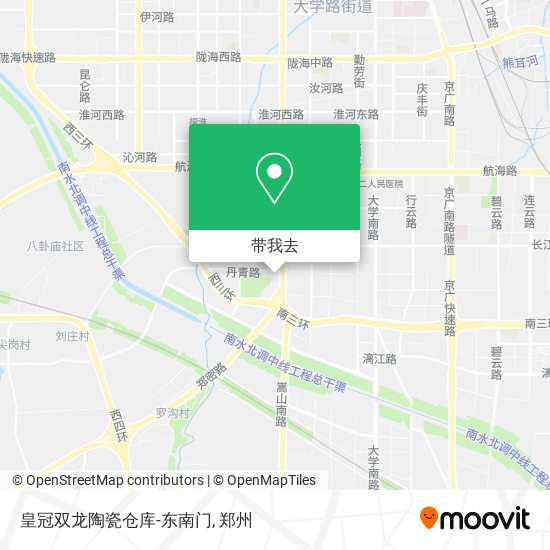 皇冠双龙陶瓷仓库-东南门地图