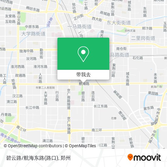 碧云路/航海东路(路口)地图