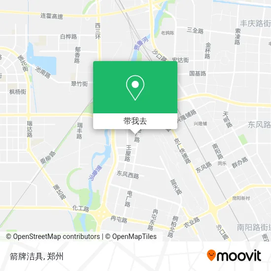 箭牌洁具地图