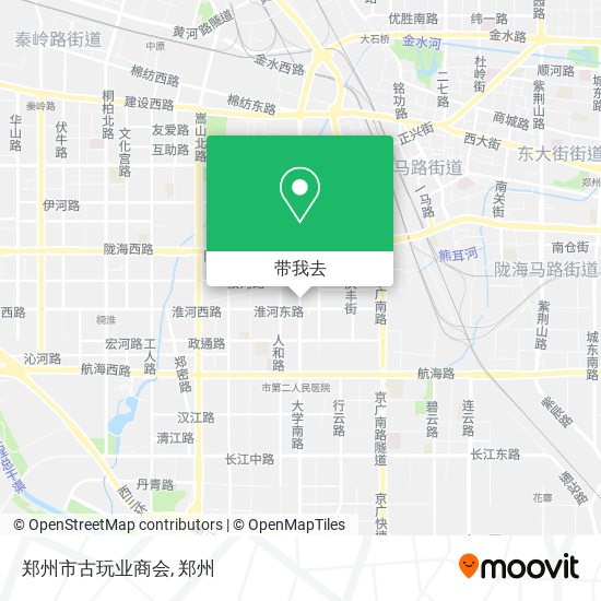 郑州市古玩业商会地图