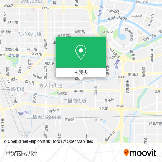 世贸花园地图
